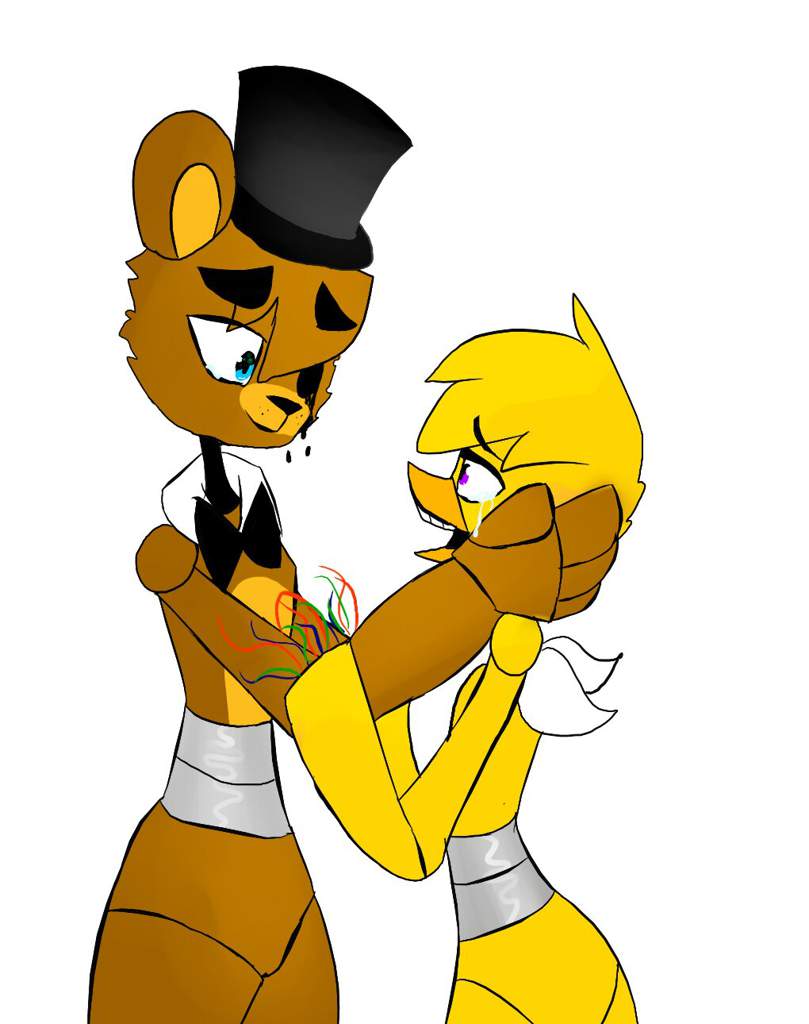 Old Freddy x Old Chica. 