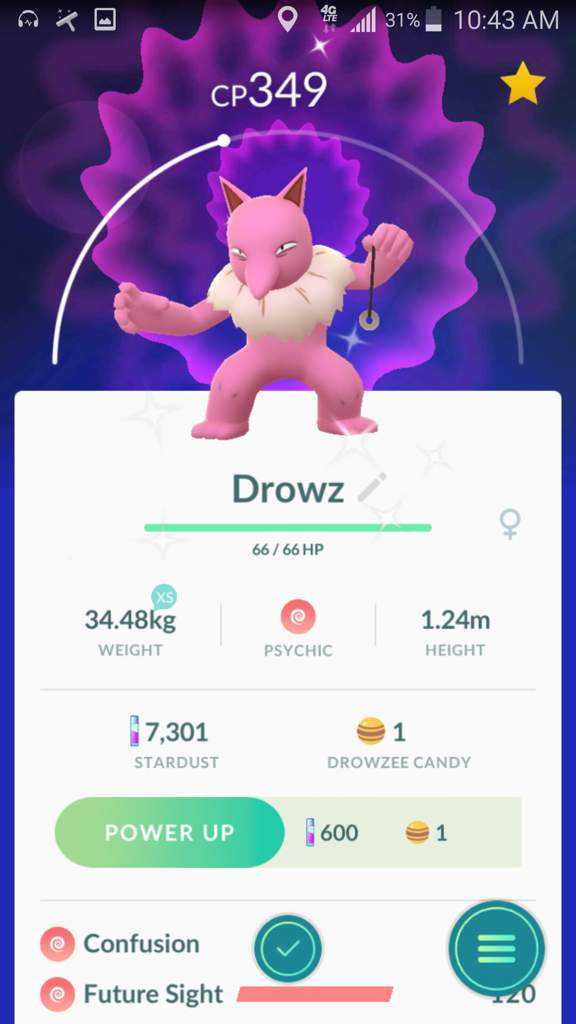 Drowz and Mook evolved | Pokemon GO Amino