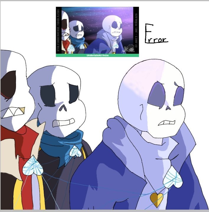 ~Underverse Mega Collab~ Da Trio | Undertale AUs Amino