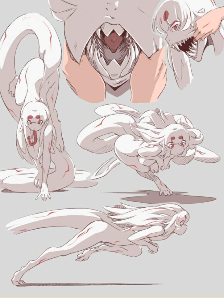 Anime girls are aliens