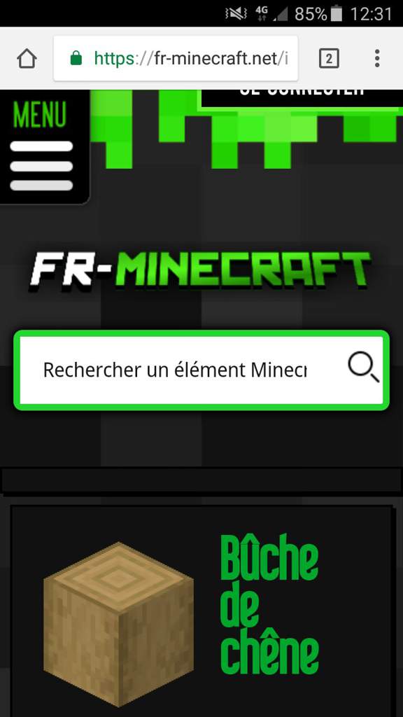 Bûche de chêne  Wiki  Minecraft FRA Amino