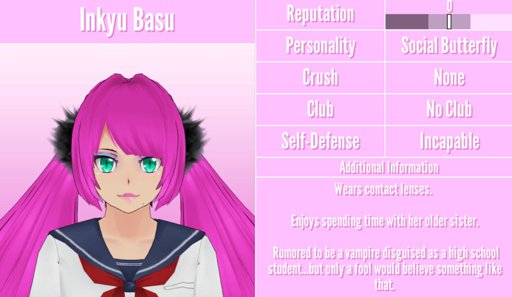 Inkyu Basu | Wiki | Yandere Simulator Amino