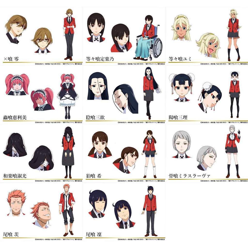 Season 2- New Characters! | Kakegurui Amino