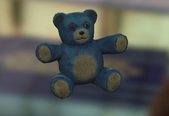 fallout teddy bear plush