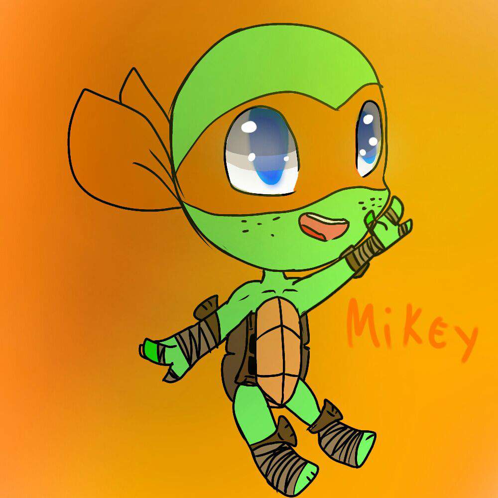 Las tortugas ninja chibis! 0w0 🐢🐶 | ¤ TMNT en Español ¤ Amino