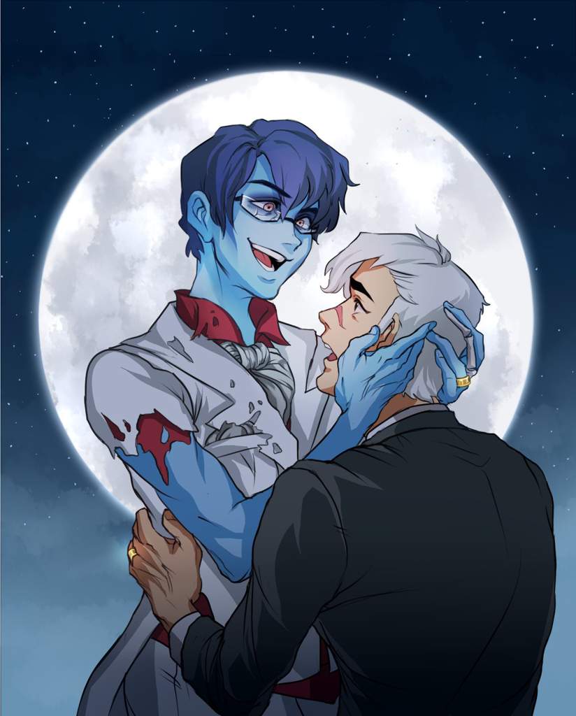 Shadam corpse bride AU I did this past Halloween. Art by me. | Voltron ...