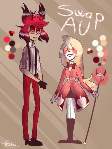 Swap Au Angel Dust And Vaggie S Ref Hazbin Hotel Official Amino