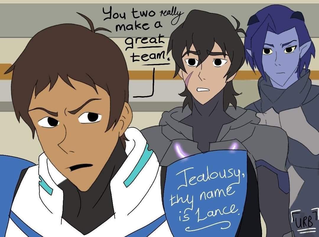 Jealousy, thy name is Lance Fanfiction | Wiki | Amino