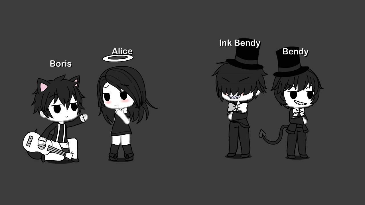 BATIM Cartoon Characters x Gacha | Bendy and the Ink Machine Amino