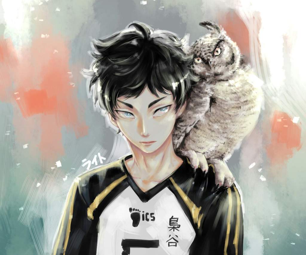 Akaashi and owls.