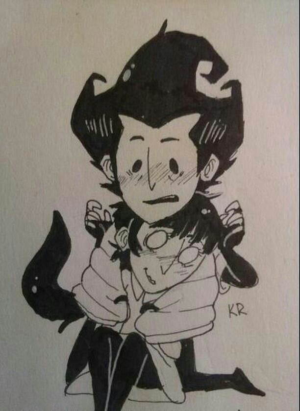 More ☆♥Wilson and Willow♥☆ (FanArt) | Don't Starve! Amino