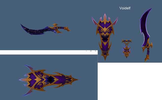 void elf heritage weapons