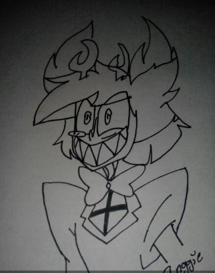 Dibujo De 📻alastor 📻 Hazbin Hotel Amino Español Amino