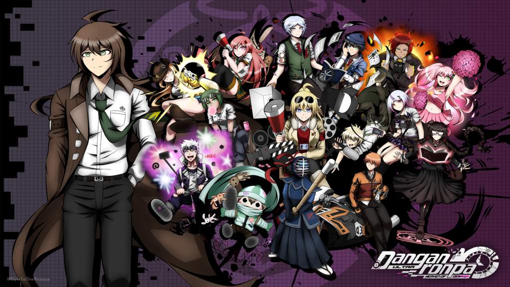 Ultra Danganronpa Heaven Of Despair Character Illustrations Danganronpa Amino