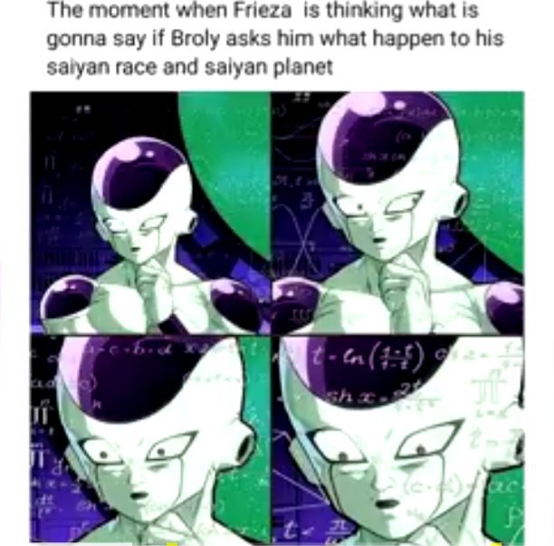 Frieza thinking meme | DragonBallZ Amino