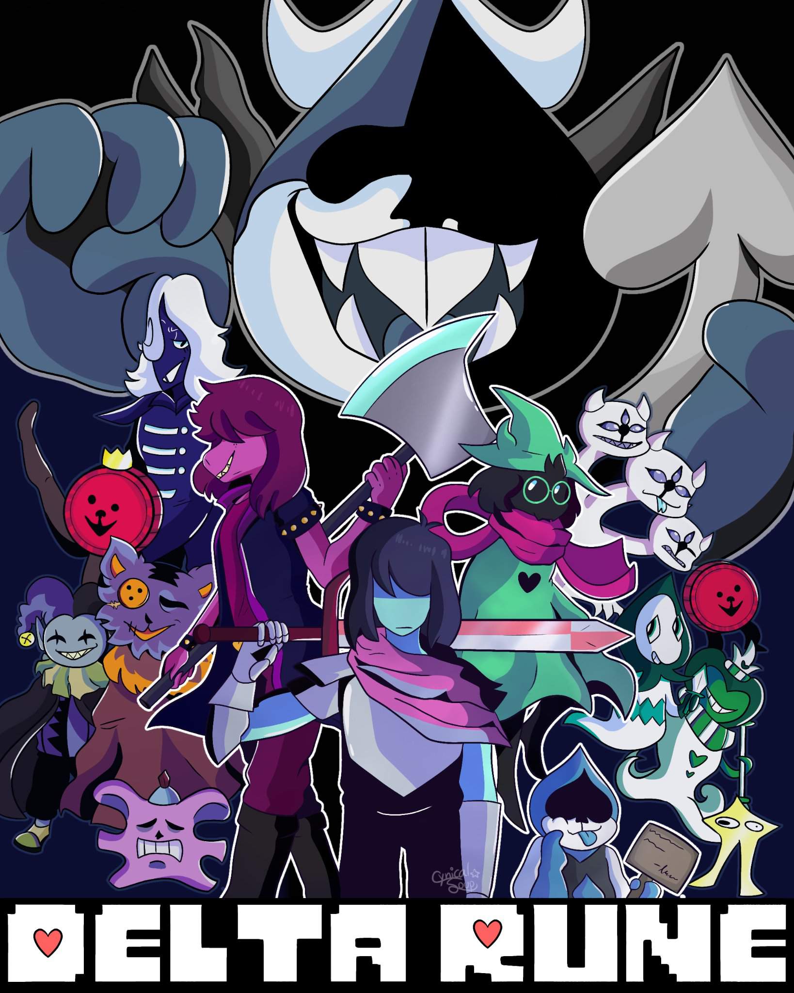 ♠Deltarune♠ Fan Art | Animation Art + MAP Amino