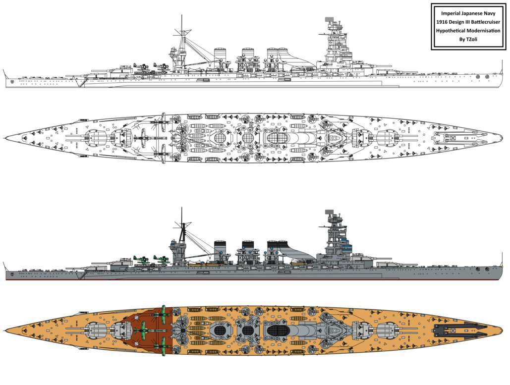 Hiraga (Design III Class Battlecruiser) | Wiki | Aoki Hagane no ...