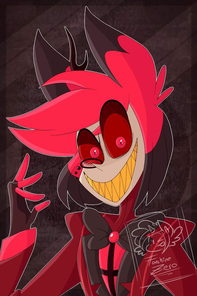 💞🎨dibujo De Alastor🎨💞 Hazbin Hotel Amino Español Amino