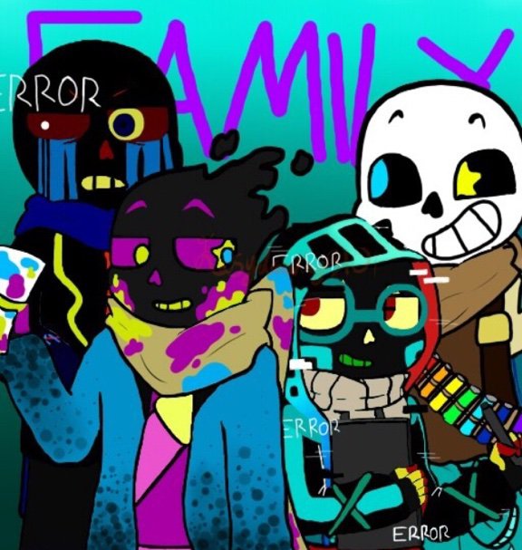 Errorxink family | Undertale AUs Amino