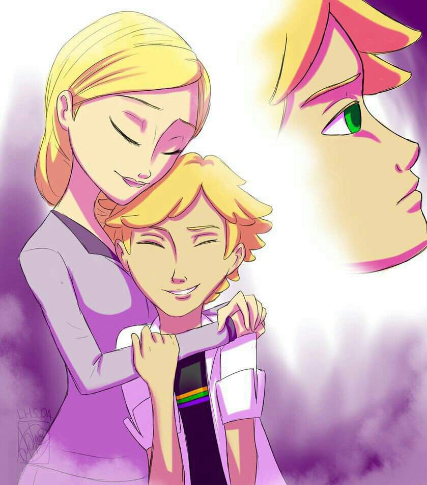 Emilie y su hijo adrien agreste | 🌹Miraculous De Ladybug🌹 Amino