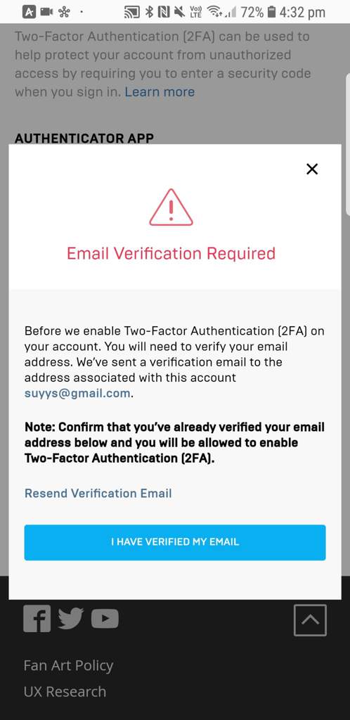 It Won T Give Me The Verification Plz Help Email Is For 2fa!    Not Real - it won t give me the verification plz help email is for 2fa!    not real fortnite battle royale armory amino