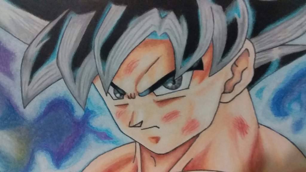 Cuadro de goku ultra instinto. | •Arte Amino• Amino