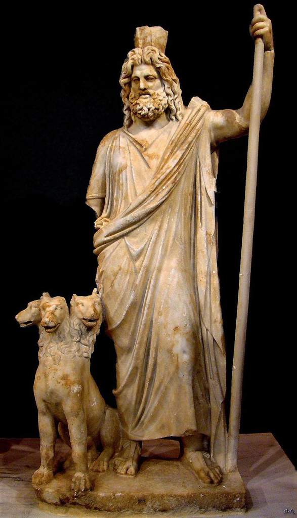 hades greek statue