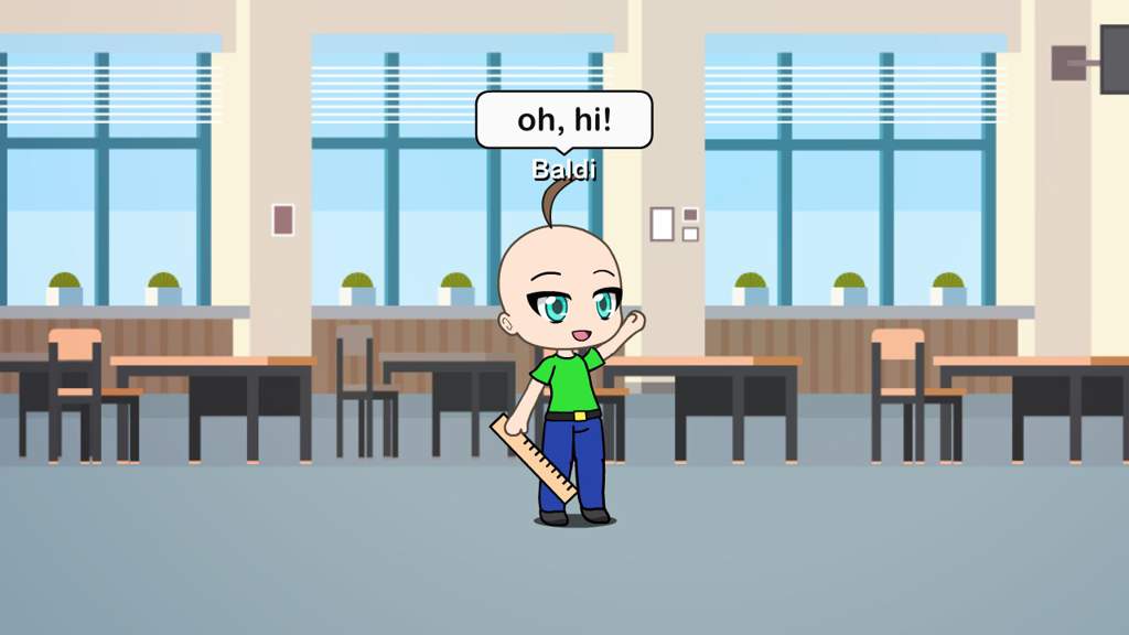 Made baldi in gacha life | Baldi's Basics Amino