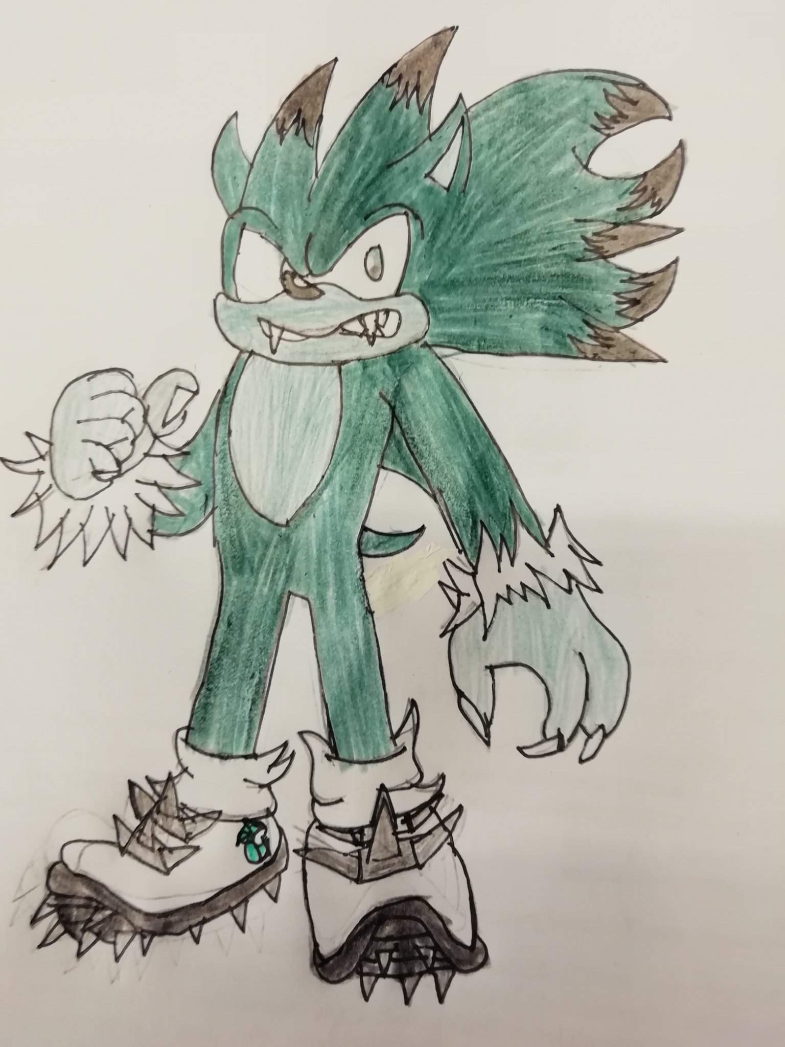 Cactus Werehog | Sonic the Hedgehog! Amino