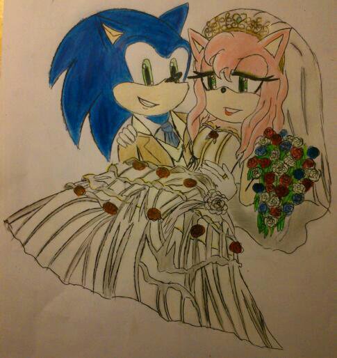 Just married | Sonic the Hedgehog! Amino