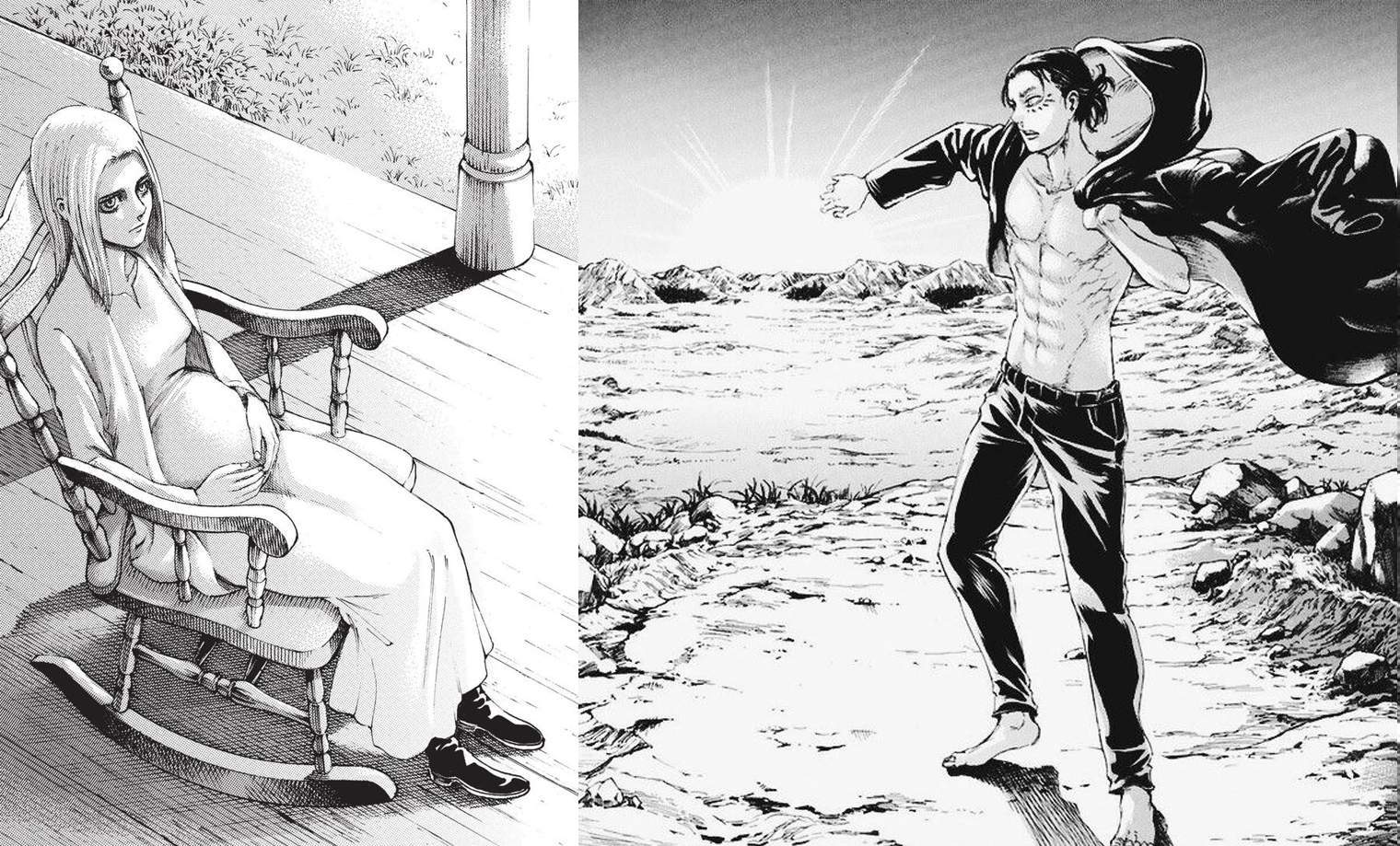 ya Nació el Hijo de Historia y se mostrara en el manga 113? | ◾Attack On  Titan◾ Amino