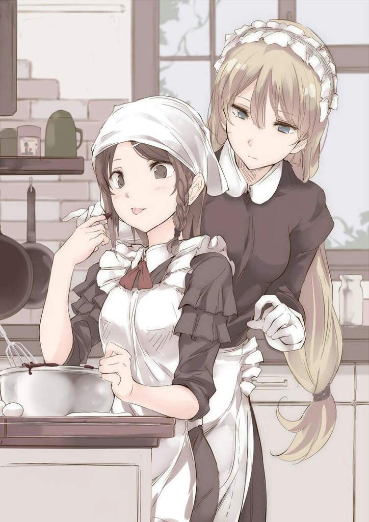 The master and her maid anime