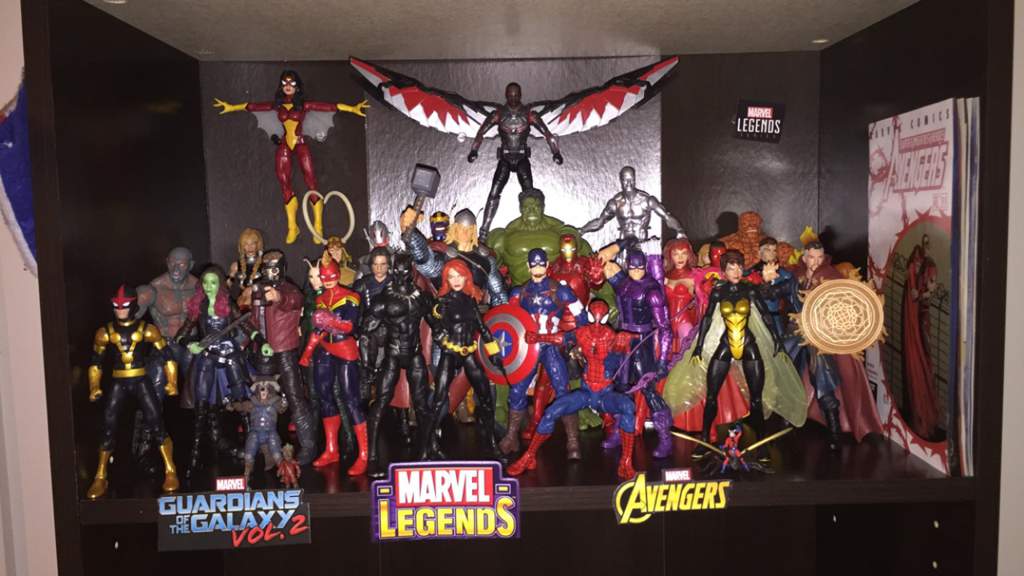 marvel legends display