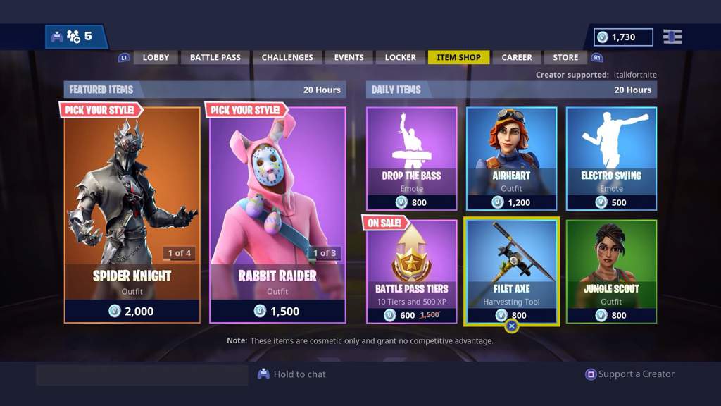 Today S Item Shop Fortnite Battle Royale Armory Amino - ୨𖥸୧