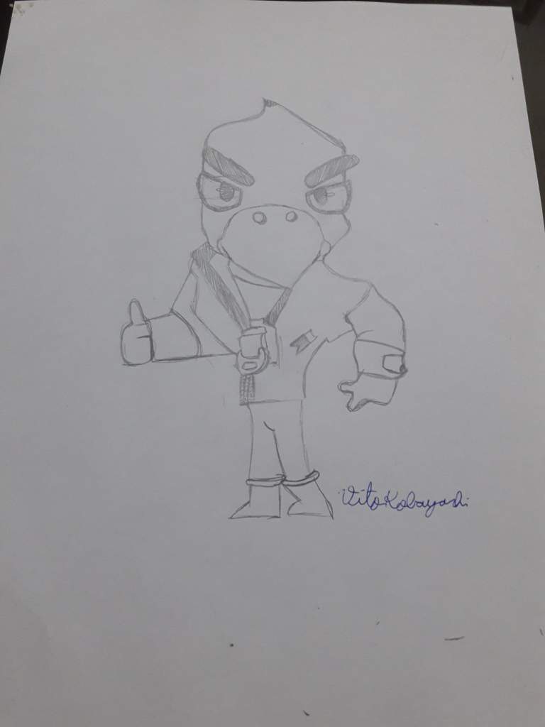 Demorou Mas Postei O Meu Desenho De Crow Brawl Stars Amino Oficial Amino - desenhos brawl stars crow