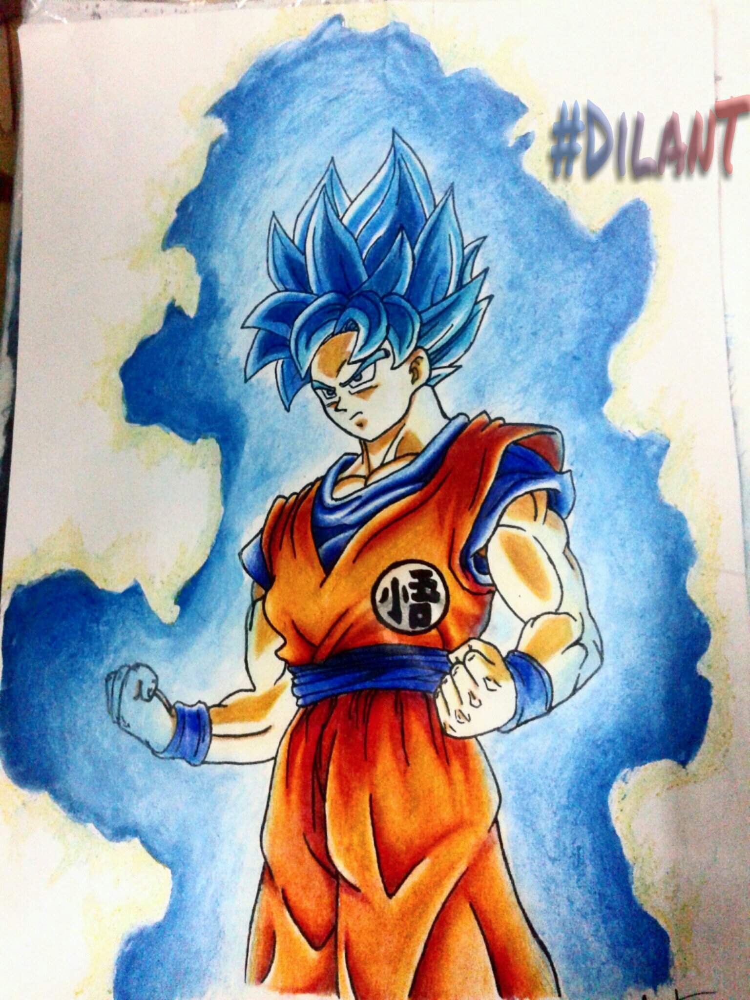 Top 88 Imagen Dibujos De Goku Blue Vn 