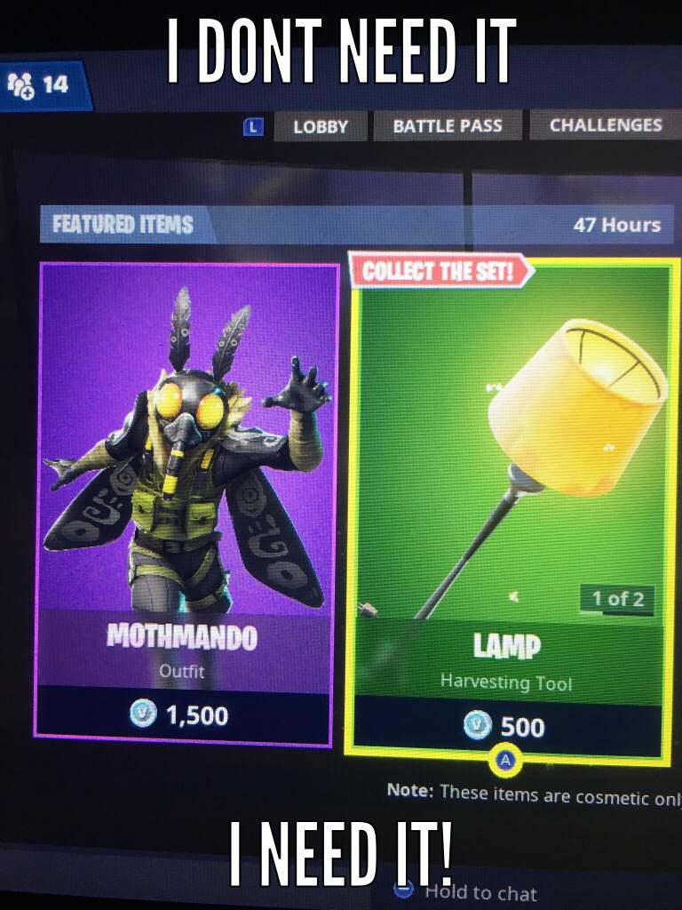 I Need This Ima Get It Tomorrow For The Memes Fortnite Battle - fortnite battle royale armory join featured