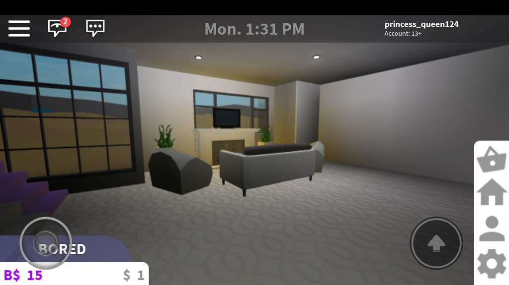 Pretty Living Rooms In Bloxburg