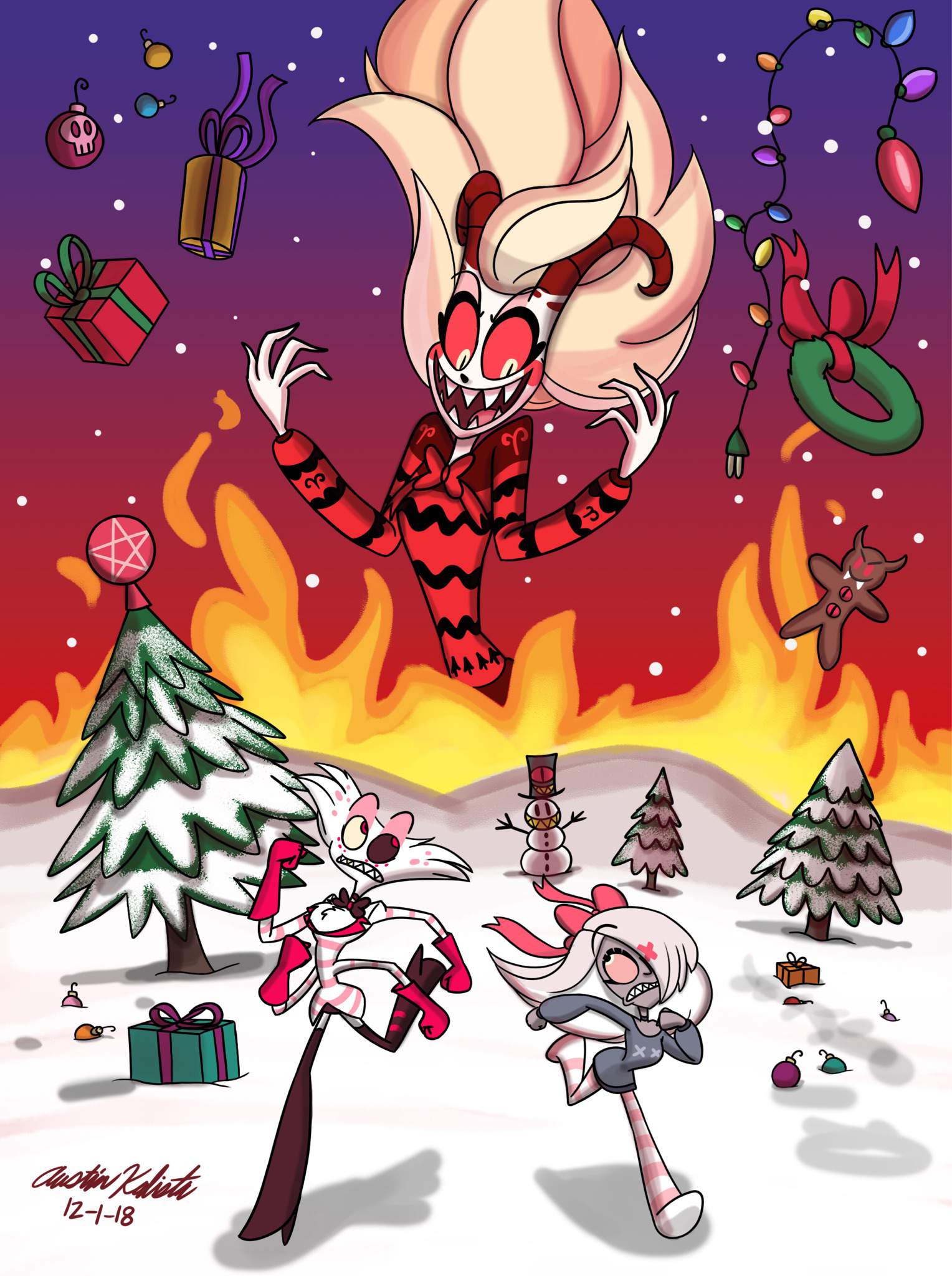 Charlie's Chaotic Christmas Cheer | Hazbin Hotel (official) Amino