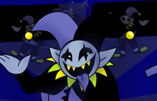 [UT Pixel Art] Fan-made Jevil Battle Sprite | Undertale Amino