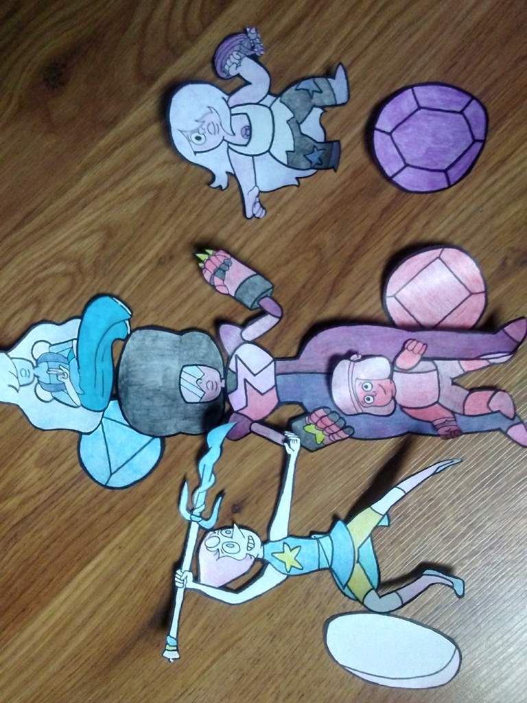 The Crystal Gem Cutouts | Steven Universe Amino