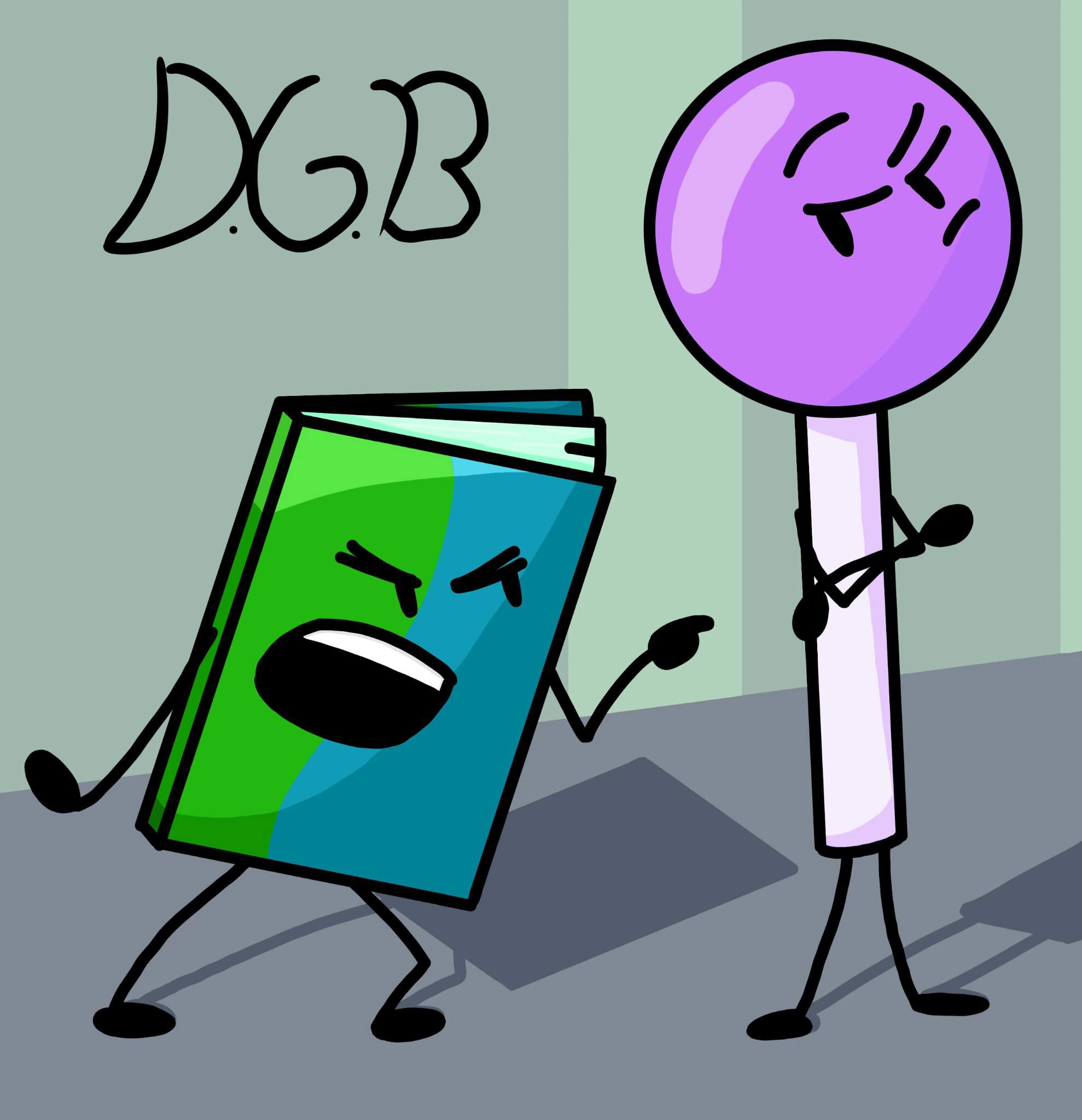 Lollipop and Book | BFDI💖 Amino