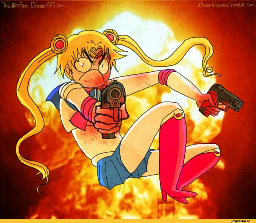 Sailor moon parody anime