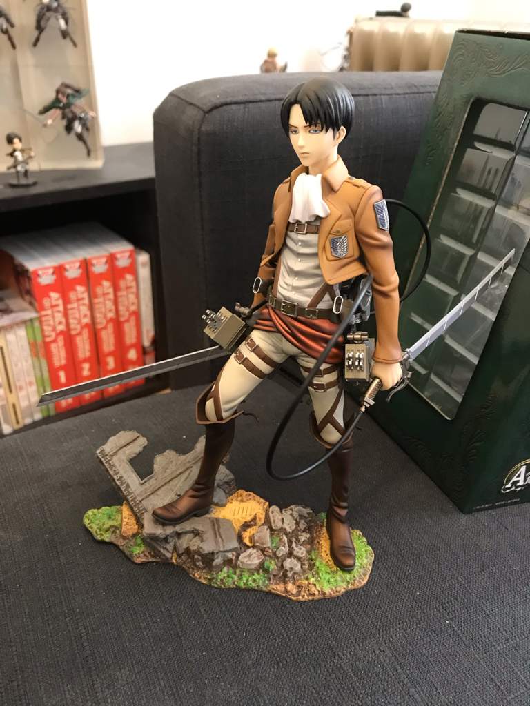 SnK BRAVE-ACT: Levi 1/8 by Sentinel Review — MyFigureCollection.net