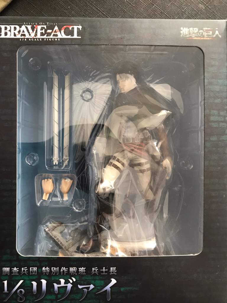 SnK BRAVE-ACT: Levi 1/8 by Sentinel Review — MyFigureCollection.net