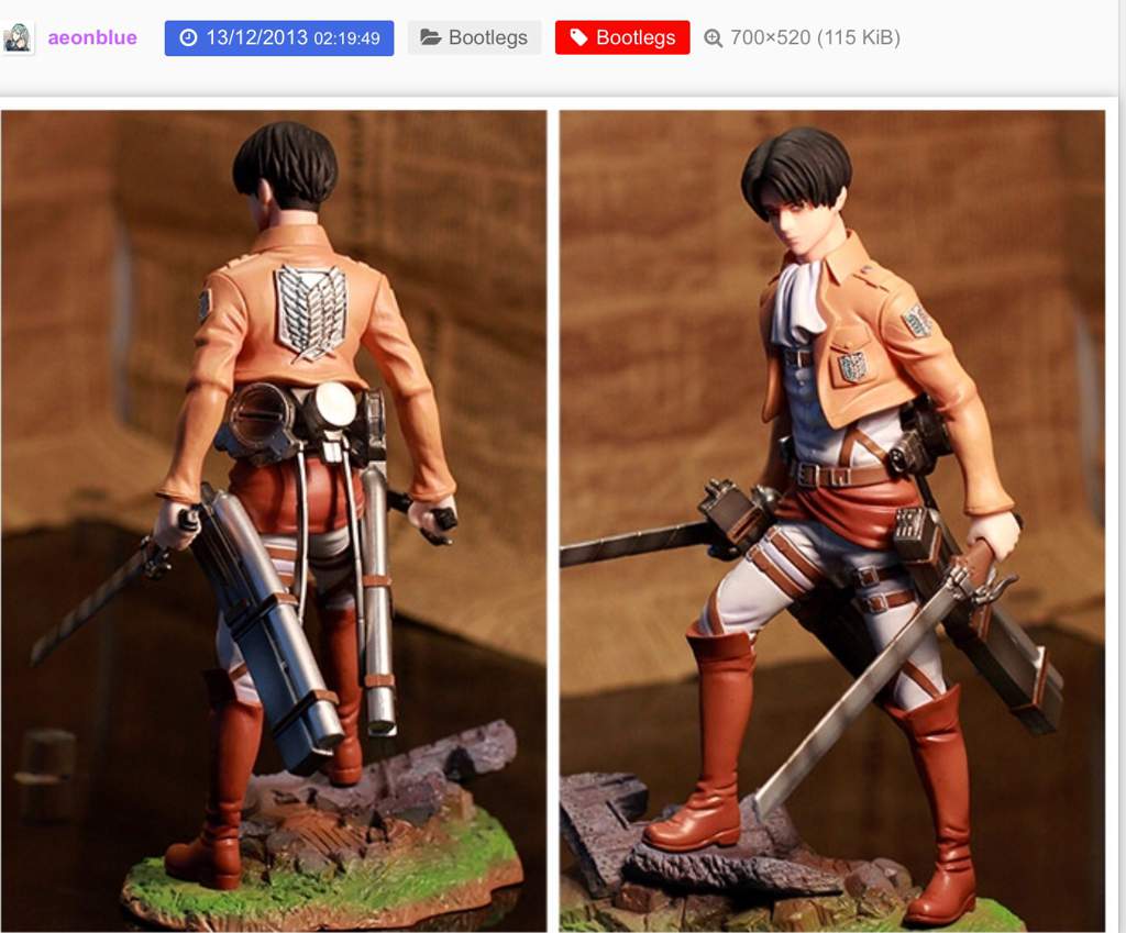 Figurine unboxing and review: Sentinel Brave-Act Shingeki no