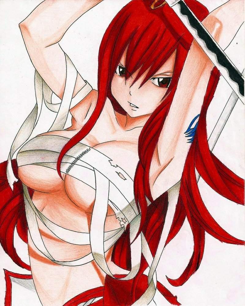 Sexy erza scarlet 🌈 Who's sexier/hotter erza, mirajane or lu