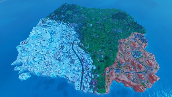 Fortnite chevalier noir glaciaire