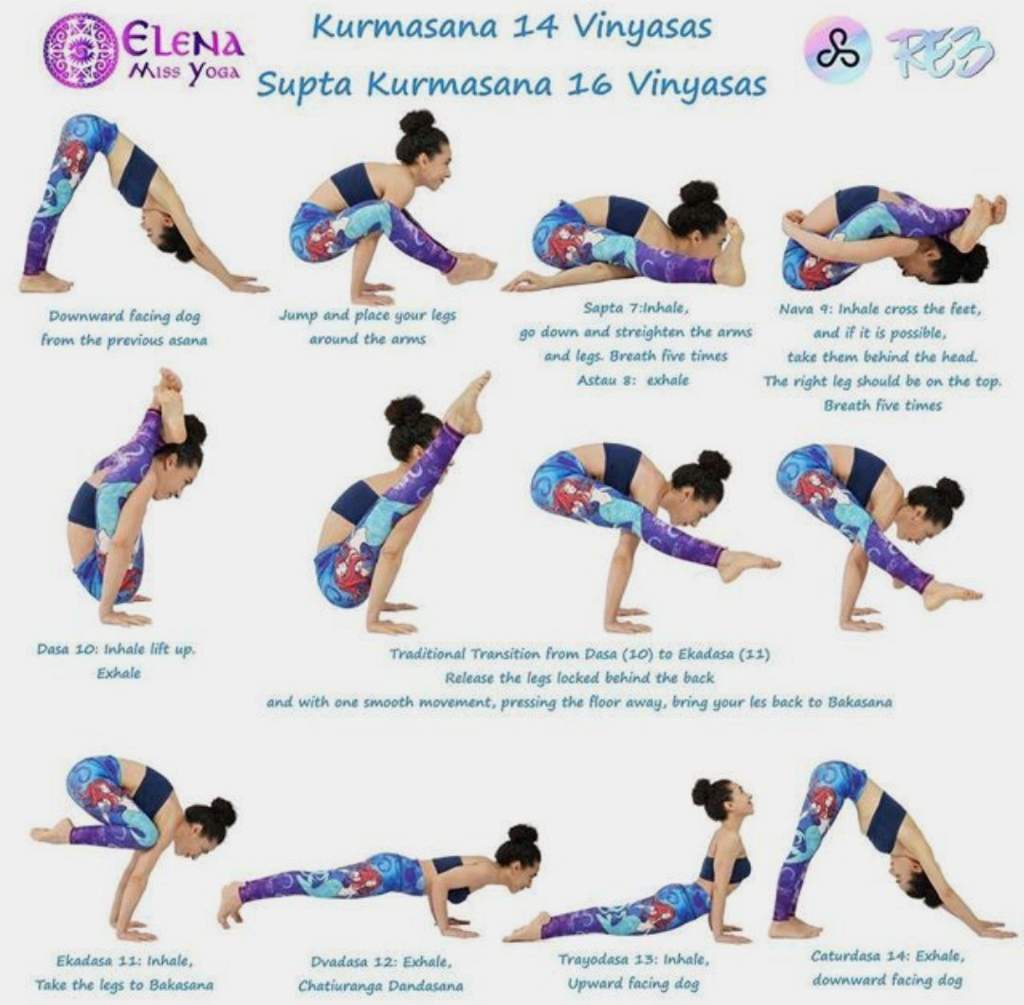 11+ Kurmasana Yoga Sequence | Yoga Poses