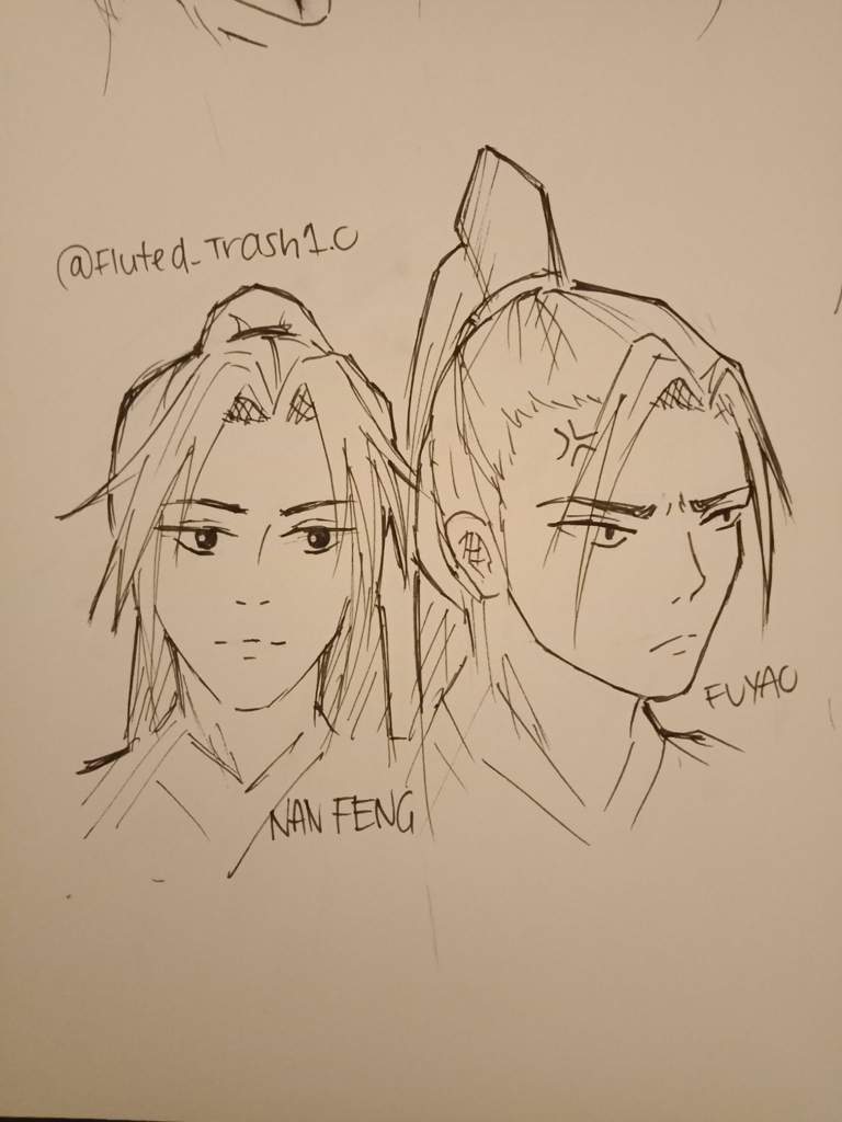 Drawing: FuYao and Nan Feng | Heaven's Official Blessing Amino